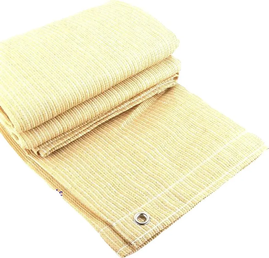 Telo Ombreggiante Beige 3x3 HDPE per Famiglie: Sicurezza e Comfort