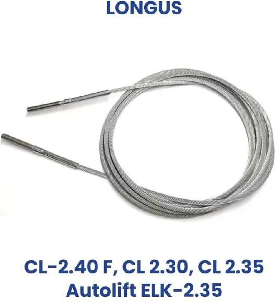 Câble Longus de levage haute résistance en acier pour modèles CL/ELK