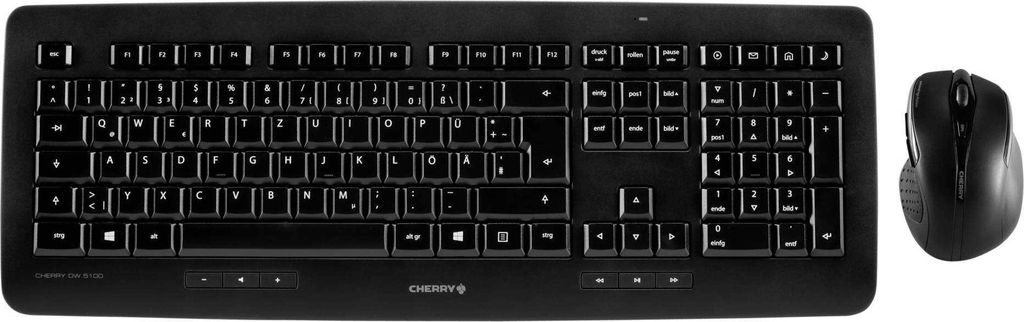 CHERRY DW 5100 - Zestaw klawiatura i mysz - bezprzewodowy - Zdjęcie produktu 