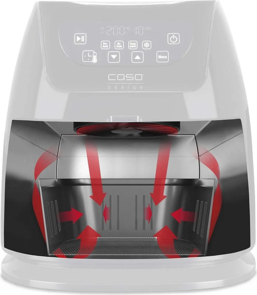 Plaque induction double Caso Touch 3500 avec commande tactile précise - 9