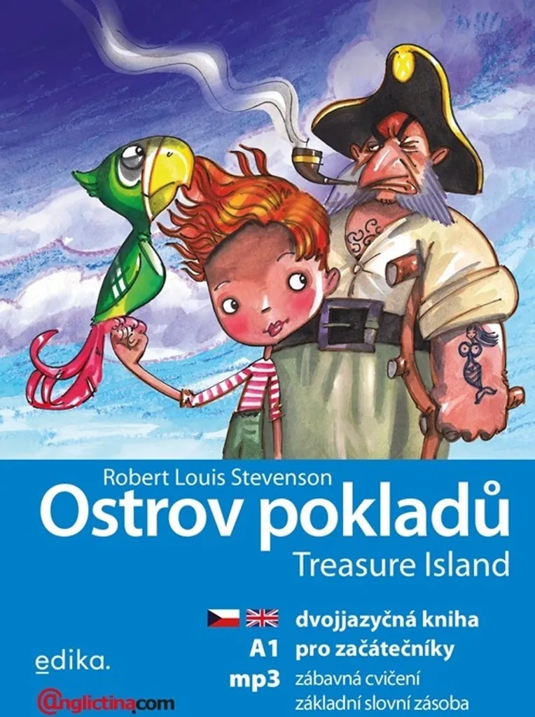 Livre d'apprentissage L'Île au Trésor A1 pour débutants et étudiants