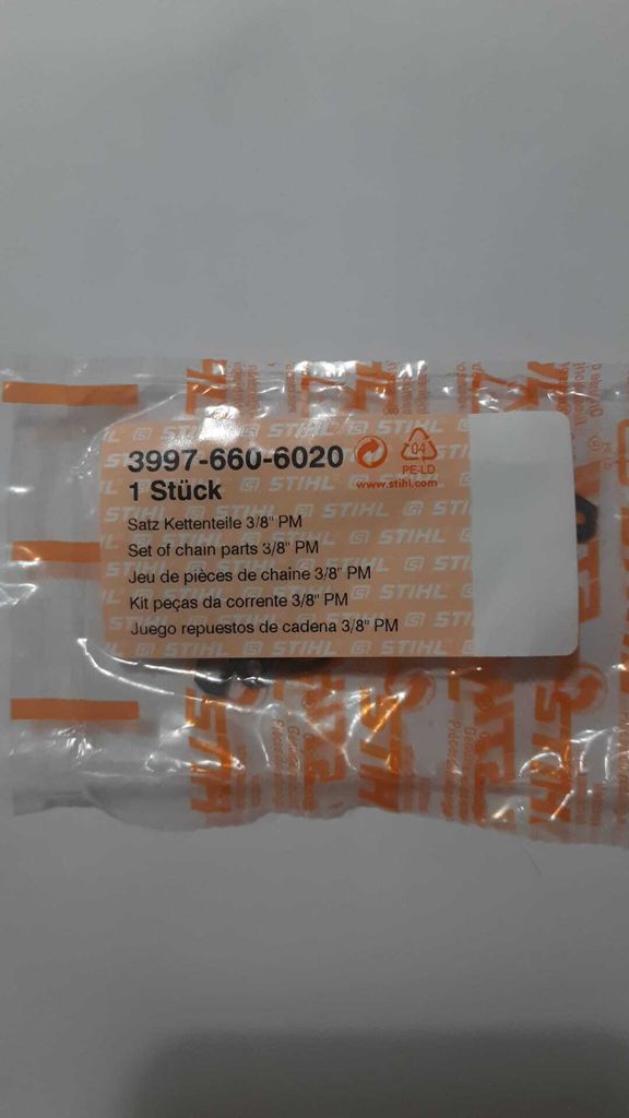 10x Maglie di collegamento rivettate originali STIHL 3/8" Immagine del prodotto 