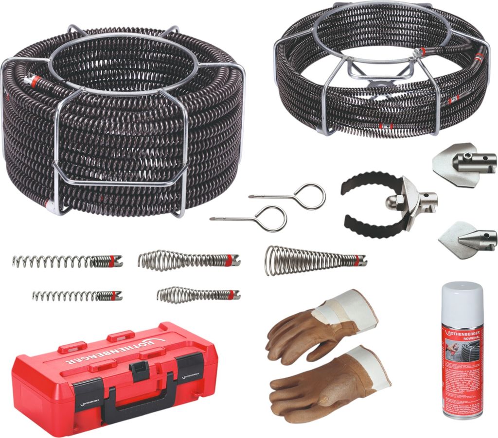 Rothenberger Kit d'outils / spirales standard 16 - 22 mm - Image du produit 