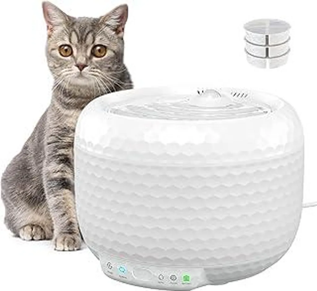 Fontana per Gatti Red Dot 2025: Fontana Automatica Ultra Silenziosa 1.8L