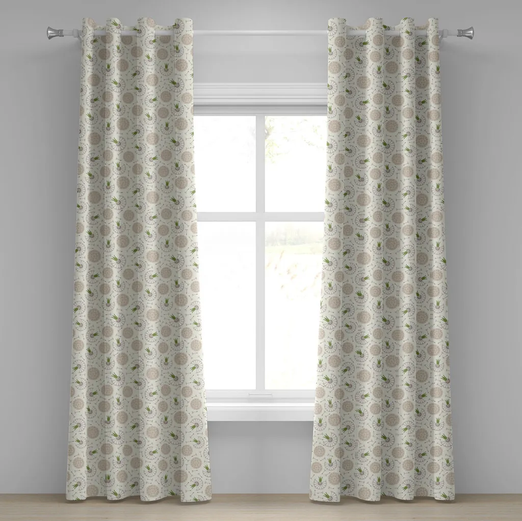 Tende Decorative Dente di Leone ABAKUHAUS 280x225 | Design Botanico