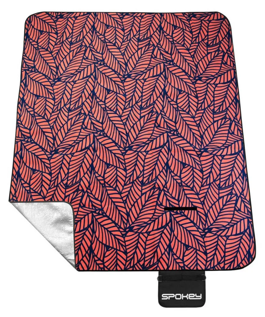 Couverture de pique-nique isolante Spokey PP7094 coloris orange marine