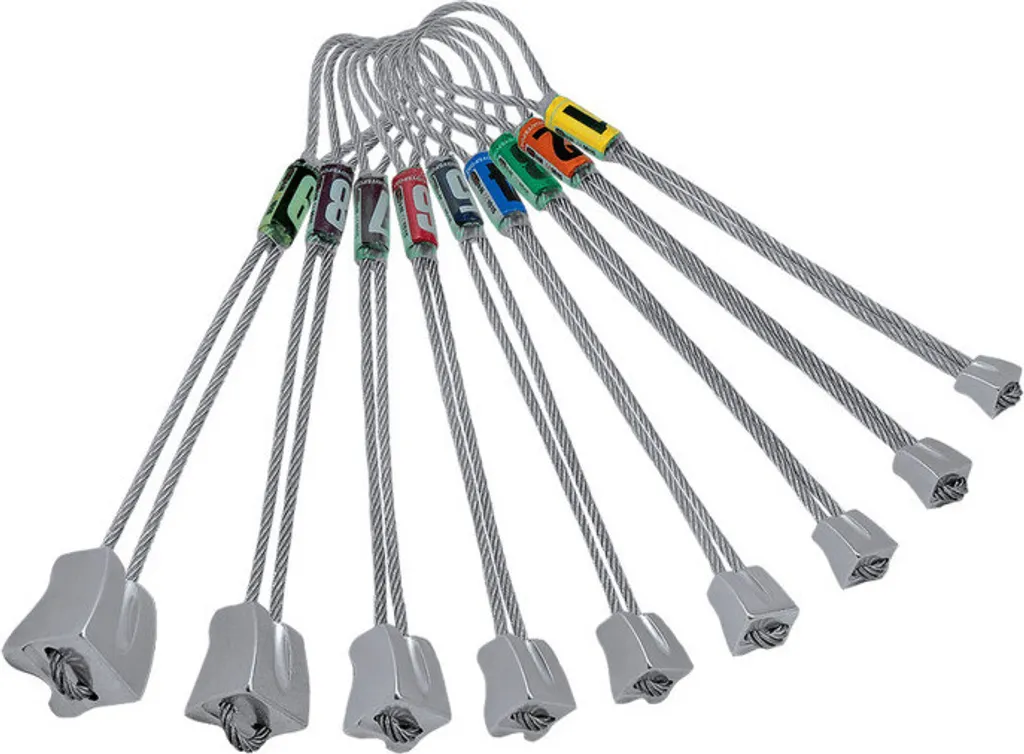 Pack Coinceurs Rock Empire Alu Nuts Set Idéal Escalade Trad et Alpin
