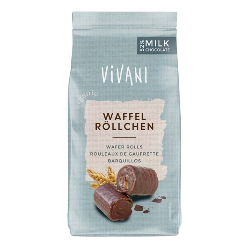 Waffel Röllchen - Vollmilch 125g Produktbild 
