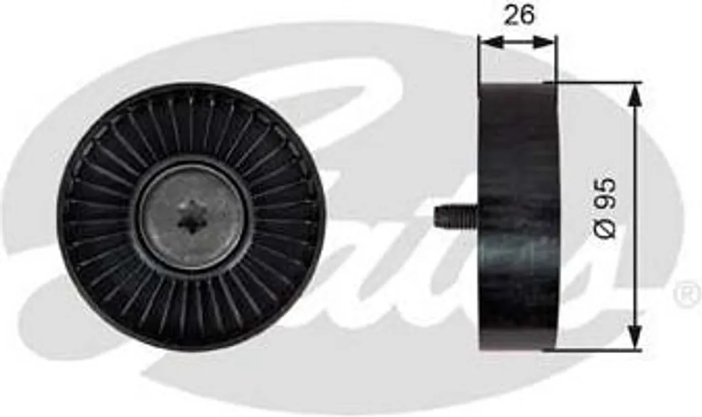 Supprimez les bruits de courroie Freelander avec la poulie GATES T39247