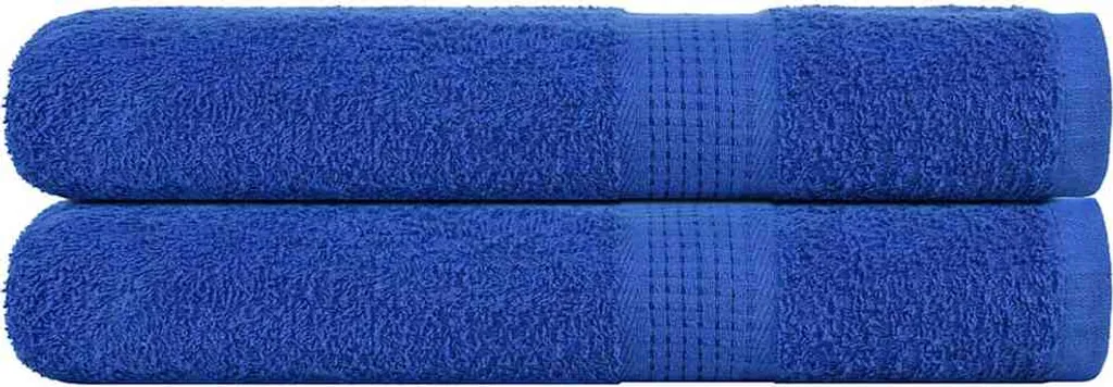 Asciugamani da sauna FROGN 2 pezzi. Blu 80x200 cm 360 g/m²