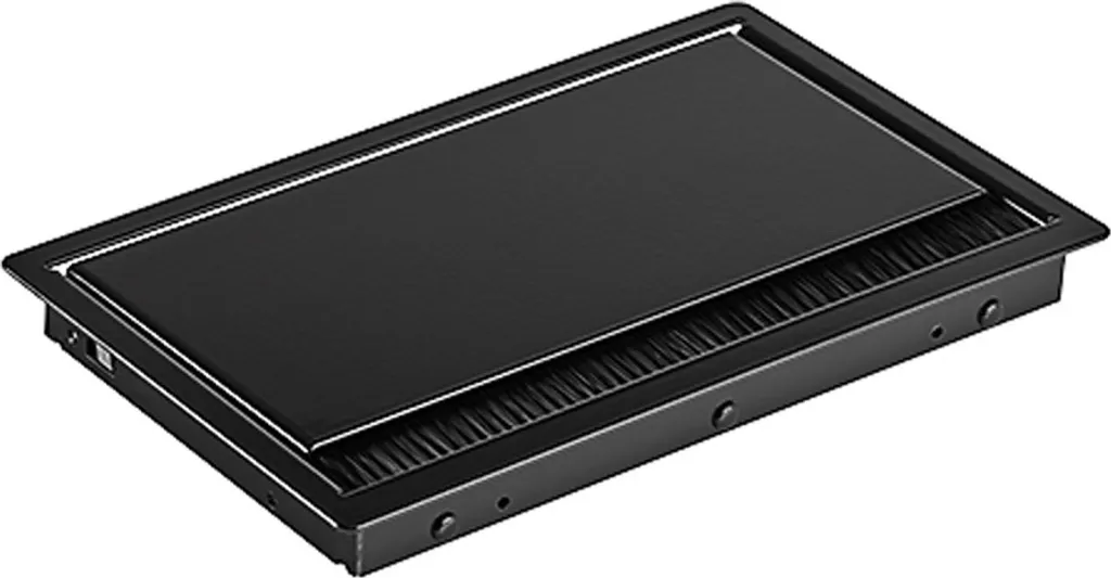 Cadre d'encastrement de table BACHMANN CONI COVER triple noir