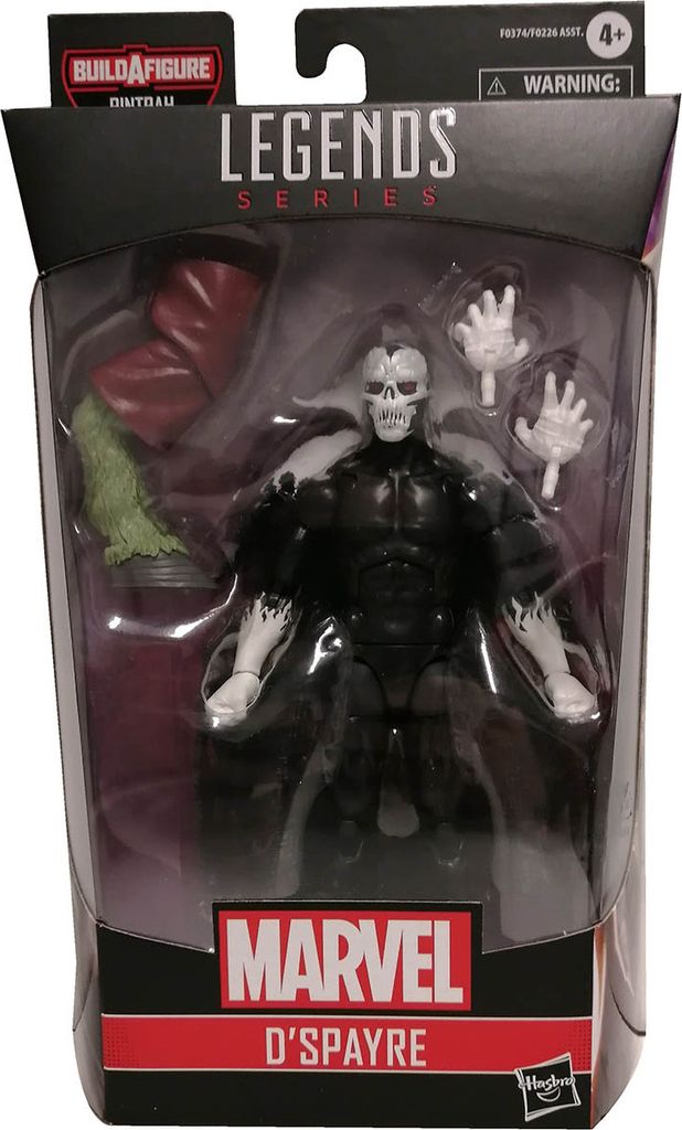 Hasbro F0374 Marvel Legends Series Marvel D ́Spayre Sammelfigur Actionfigur 15 cm mit Zubehör