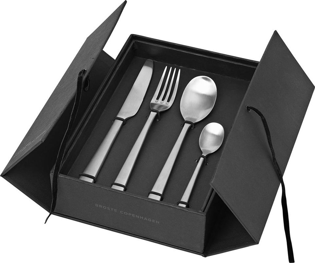 Broste Copenhagen HUNE Besteckset Satin 16tlg