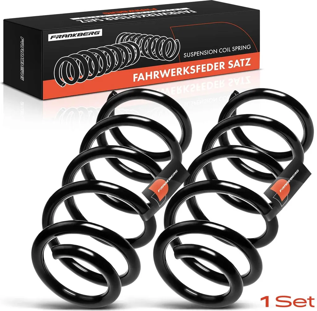 2 Ressorts de Suspension Arrière Frankberg pour Audi A6 4B2 C5 et VW Passat