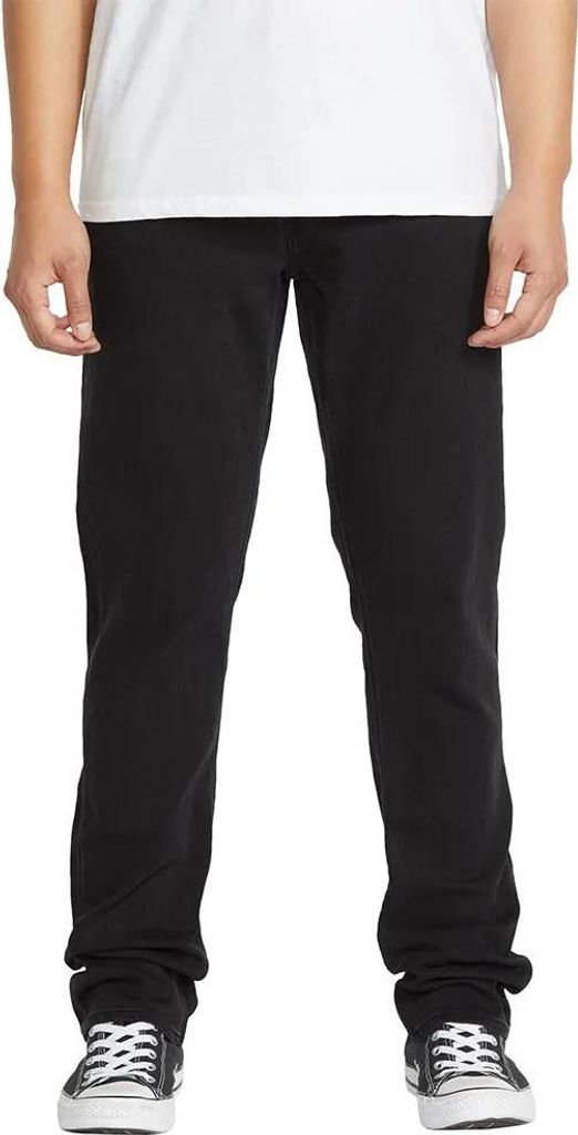 Volcom Vorta Straight Fit Jeans Schwarz 34 / 32 Herren Schwarz 34