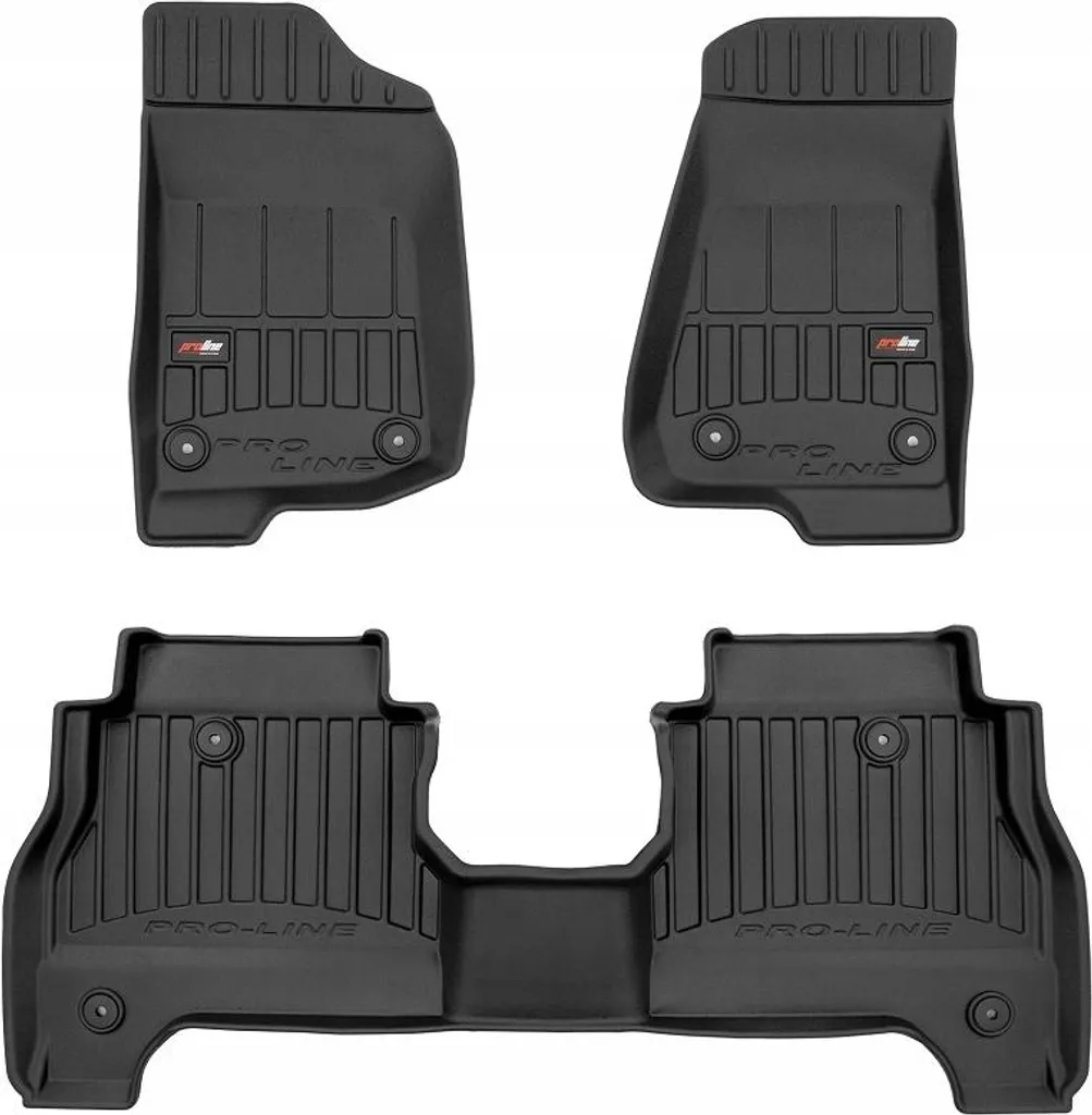 Tappetini 3D-Mulde Jeep Gladiator 2021+ | Gomma TPE Alta Densità