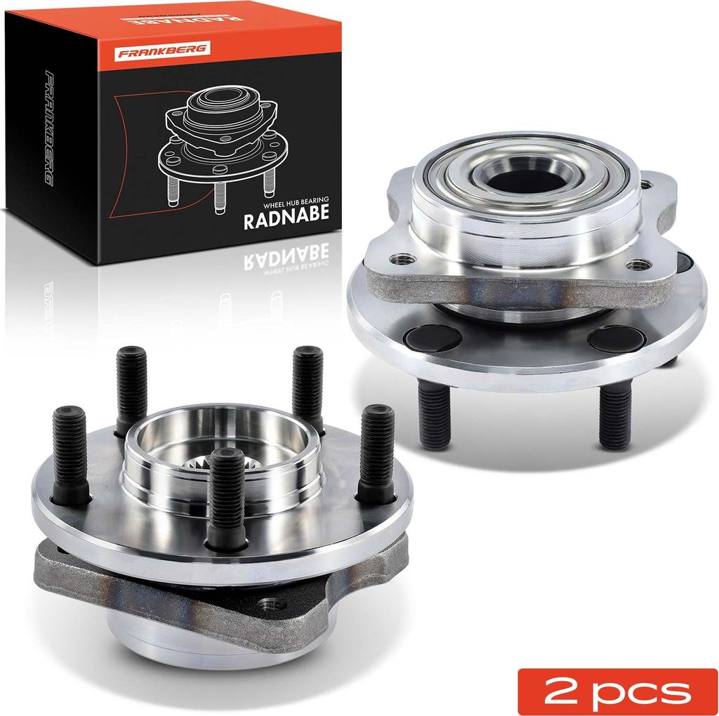 Frankberg 2x Radnabe Radlagersatz Vorderachse beidseitig für Chrysler Voyager IV Voyager/Grand III Dodge
