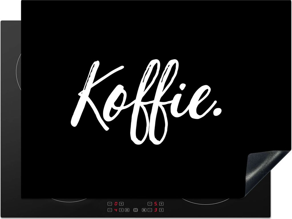 KitchenYeah Herdabdeckplatte Kaffee - Sprichwörter - Koffein - Zitate , 71x52cm, Küche Deko, Glaskeramikkochfeld Herdabdeckung, Abdeckplatte f...