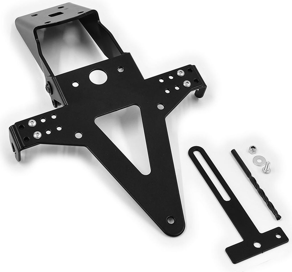 ZIEGER Classic Kennzeichenhalter kompatibel mit Kawasaki Z1000 BJ 2010-13 / Z1000SX BJ 2011-16