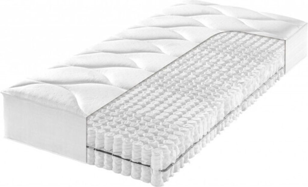 fan 7-Zonen-Tonnentaschenfederkern-Matratze Saphire 1.000 T Härtegrad 2 180x200 cm (2 Kerne in einem Bezug)