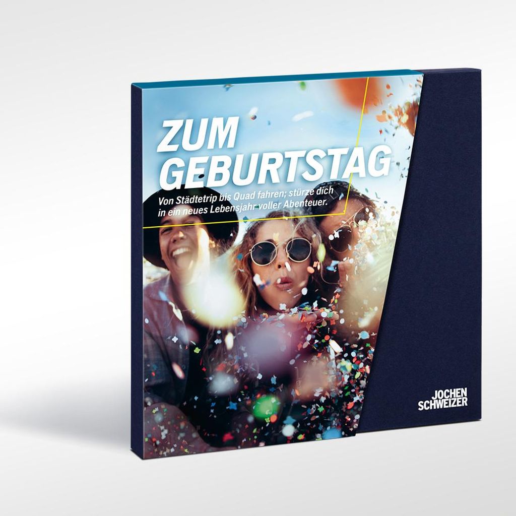 Jochen Schweizer Geschenkbox Zum Geburtstag für Zwei; Produktbild 