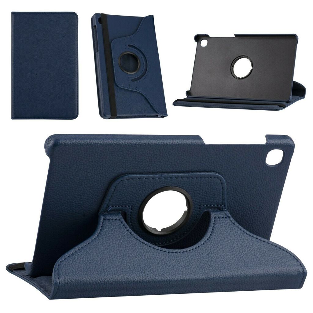 Samsung Tab A7 10.4 (2020) Book Case Tablet - Dark Blue - (T500-T505) - 360 degrees rotatable