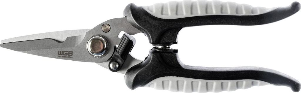 WGB Universal Werkstatt-Schere 180mm Edelstahl mit Sicherungshebel
