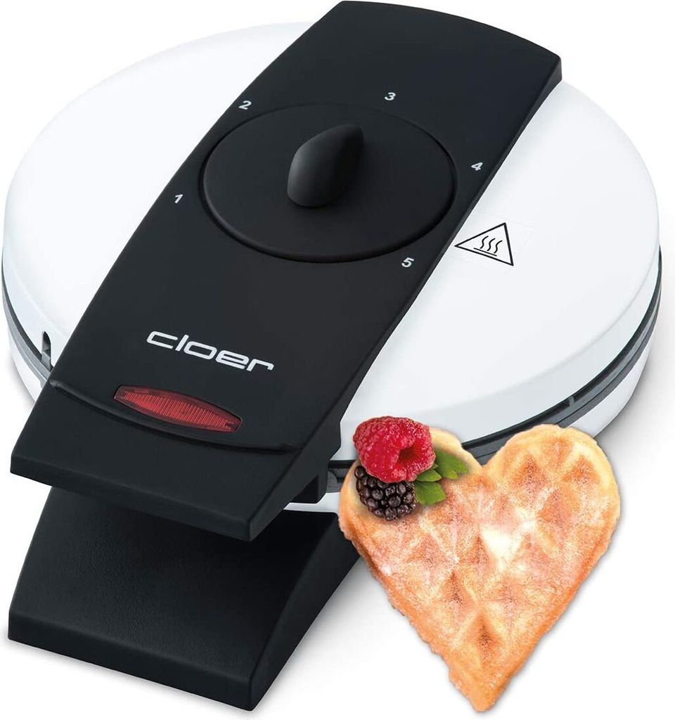 Cloer Waffelautomat 1621 weiss Produktbild