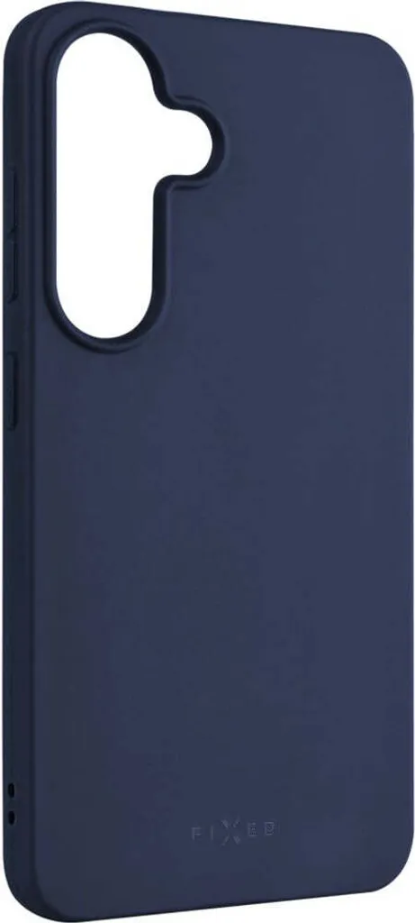 Cover Galaxy S25 Fixed Story Blu Scuro - Design Slim e Anti-Impronta