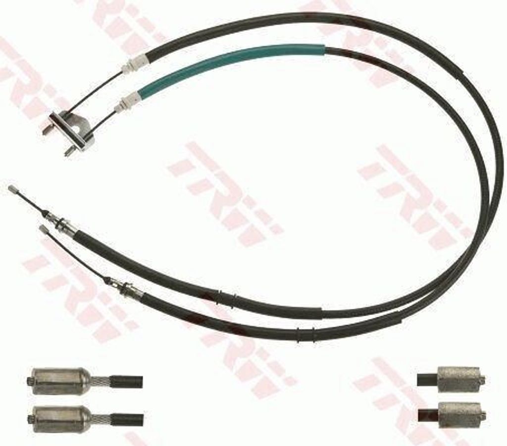 TRW GCH113 Seilzug, Handbremse OE 1140391 kompatibel mit Fiesta, Fusion, 2