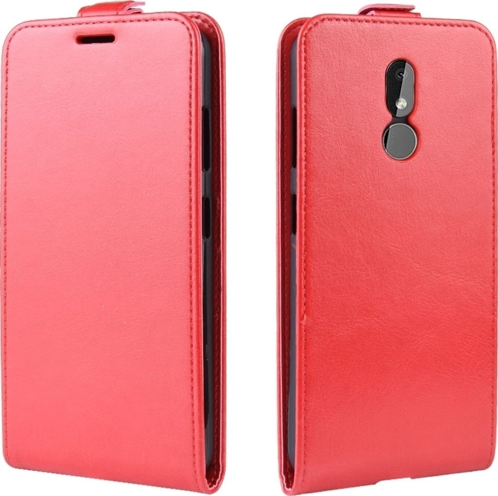 Mobigear  Nokia 3.2 Hülle Flipcase - Rot Produktbild 