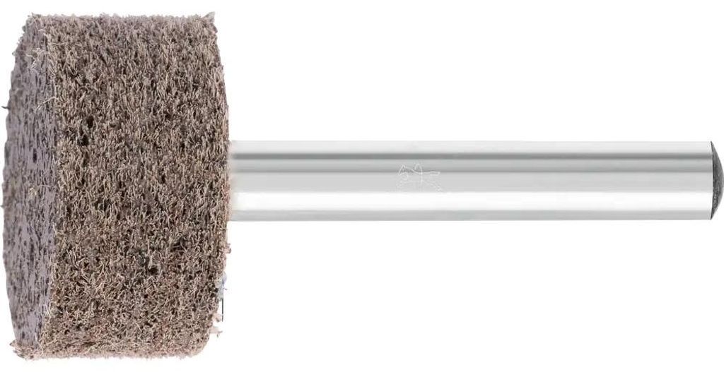 PFERD TOOLS POLINOX verpresster Vlies-Schleifstift Zylinderform PNER Ø 25x13 mm Schaft-Ø 6mm Mittelhart A Fein für Finish
