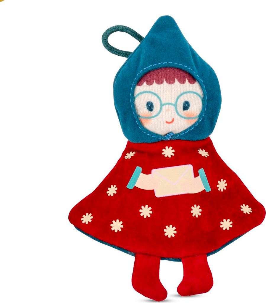 Lilliputiens Weihnachts-Elf Wendbare Stoffdekoration Glow-in-the-Dark