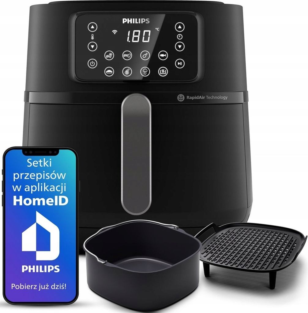 Philips Airfryer Xxl Hd9285/96, 16In1, 7.2L, Rapid Air, Produktbild 