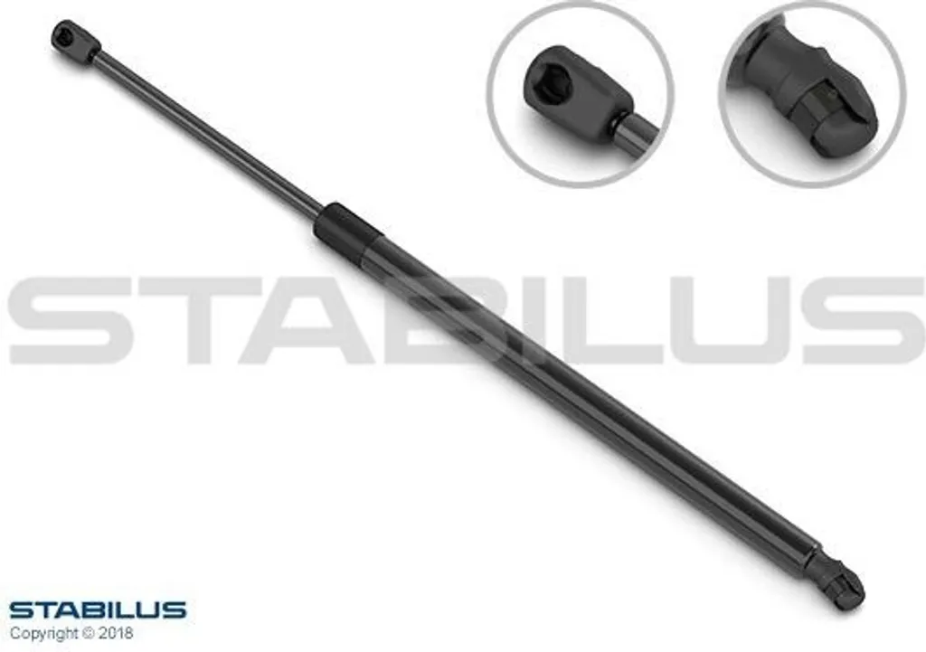 Ressort à gaz STABILUS 819092 avec amortissement hydraulique doux