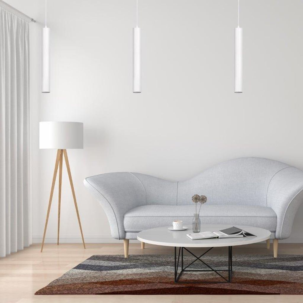 Hängeleuchte GU10 IP20 50cm Weiß