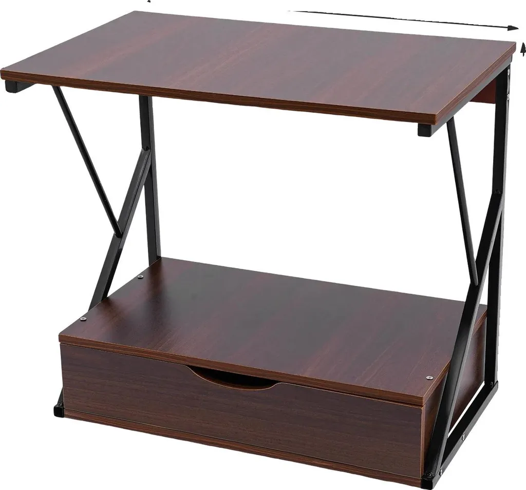 Scaffale Cucina Salvaspazio 2 Livelli Rovere Nero | Carico Pesante