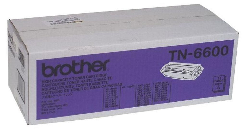 Toner, Ersetzt Brother TN-6600 Mit Einer Reichweite Von Ca. 6.000 Seiten In Schwarz 3913
