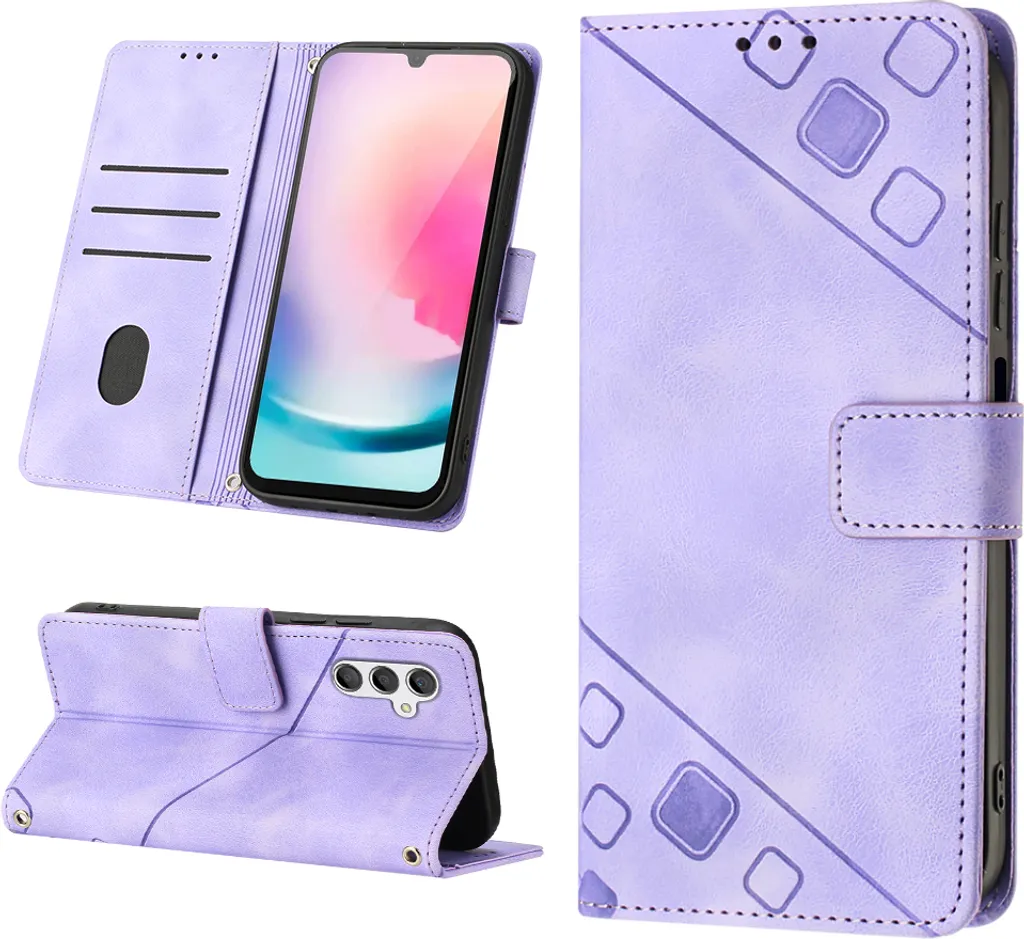 Analisi Custodia Samsung Galaxy A24 4G - Pelle PU e TPU Anti-Shock