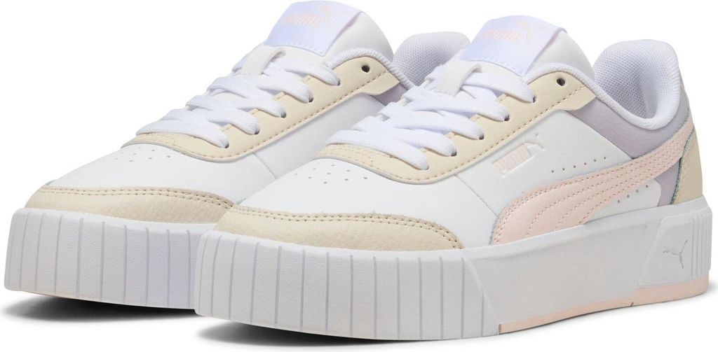 Puma Carina Mia Jr - weiss, Größe:3