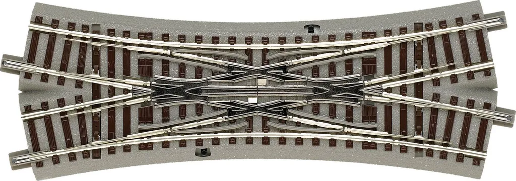 Aiguillage Roco 61164 double croisement : fini les déraillements