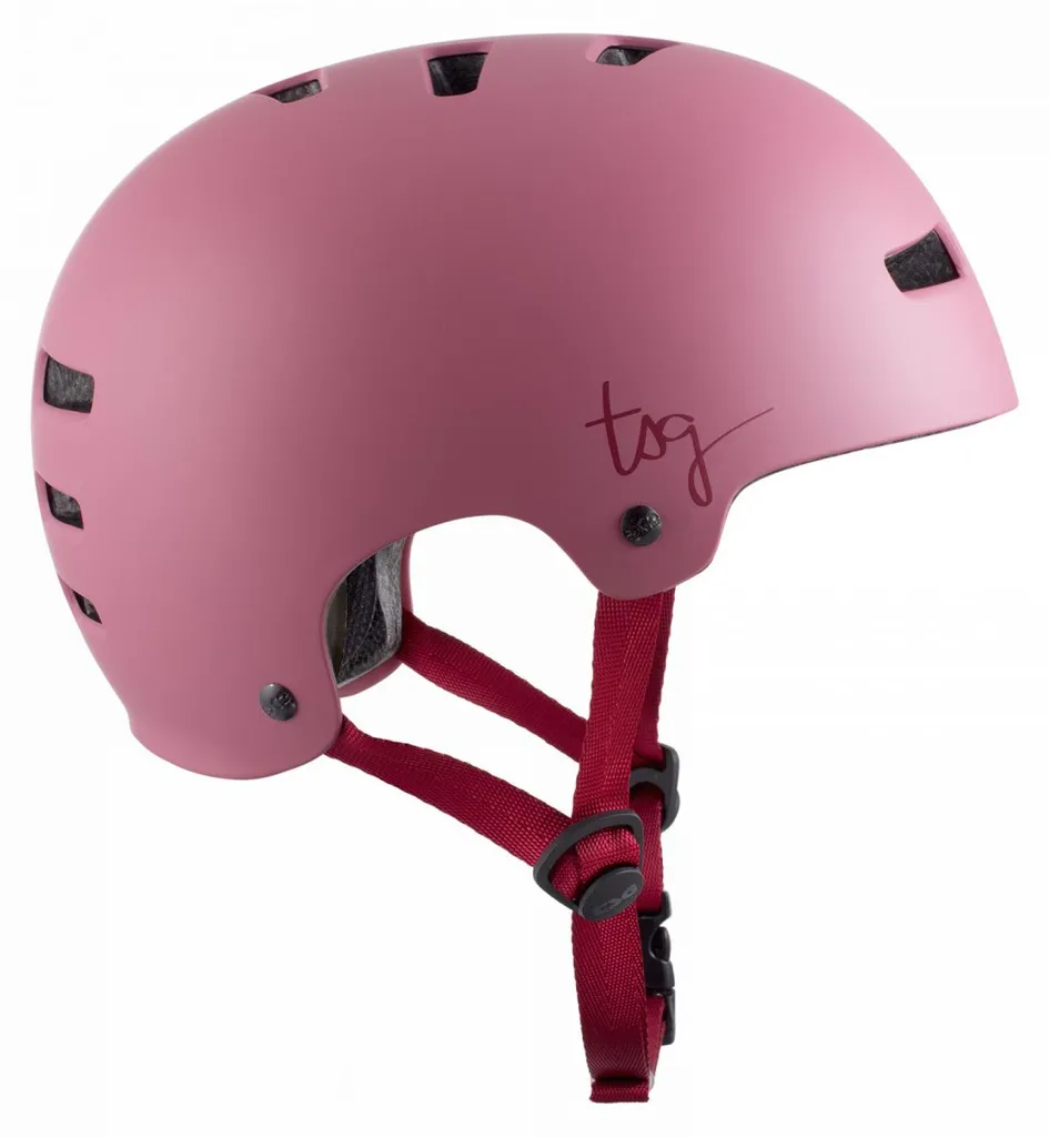 Casque TSG Evolution Rose L-XL pour Skateboard et Roller Freestyle - 3