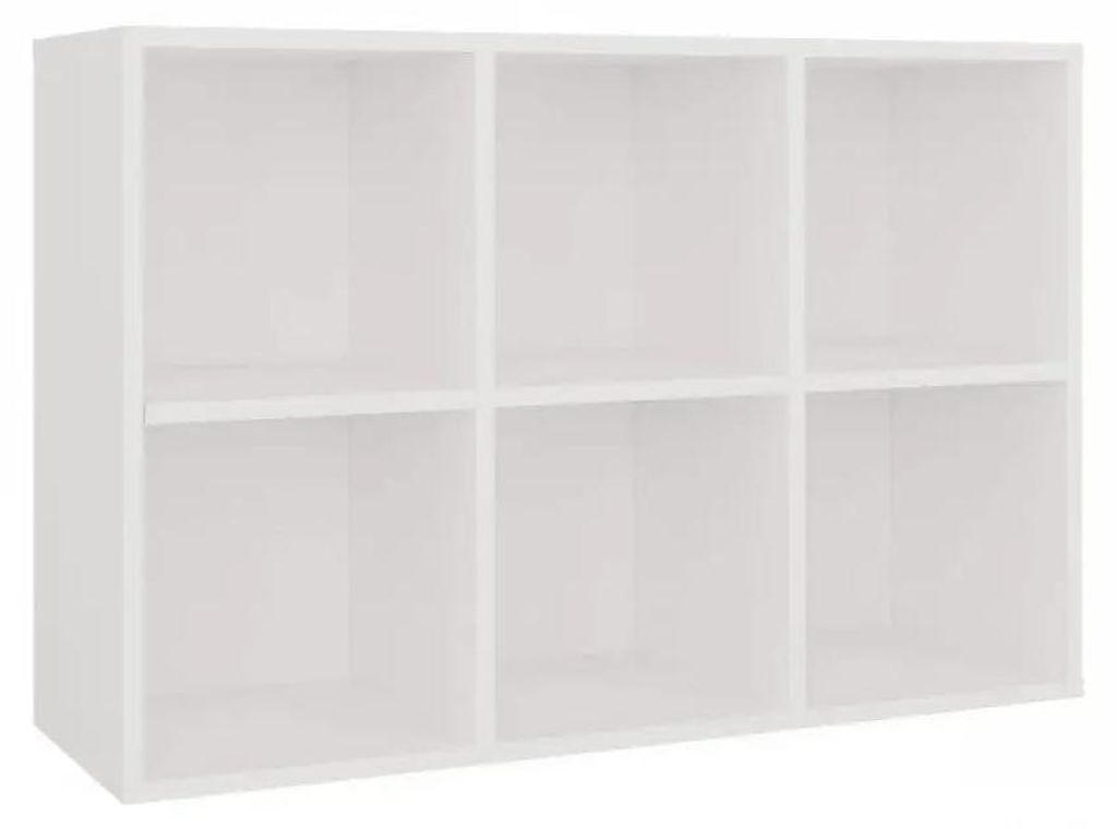 Étagère MALAX MINI 2X3 blanche pour bibliothèques Image du produit 