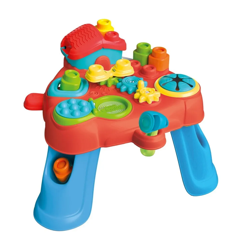 Clementoni Clemmy Bumba Table d'activités avec cubes souples 17726 - 4