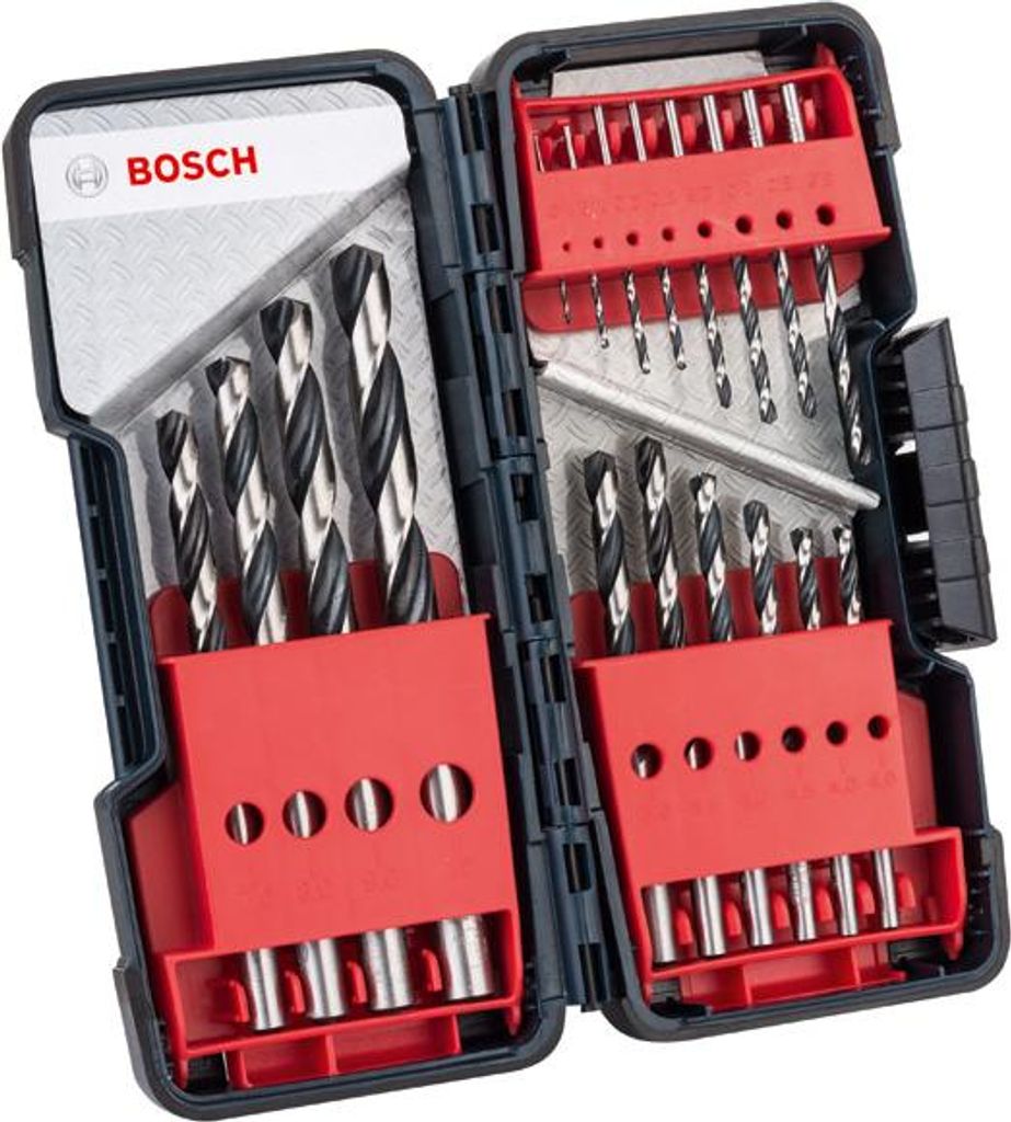 HSS-Spiralbohrer-Set, PointTeQ, 18-tlg., ToughBox, 1-10 mm Produktbild 