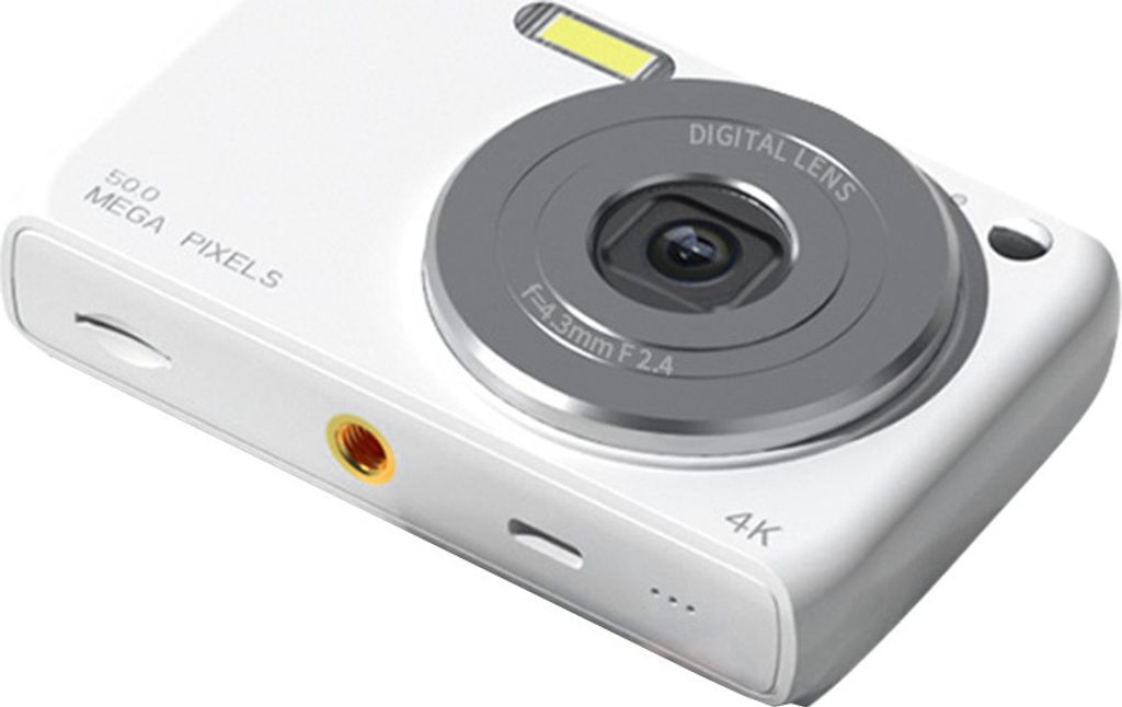4K-Digitalkamera, digitale Videokamera, 50 MP, Foto, 2,88-Zoll-Bildschirm, 16-facher Digitalzoom, AF, Autofokus, Anti-Shake, eingebauter Blitz, Akk...