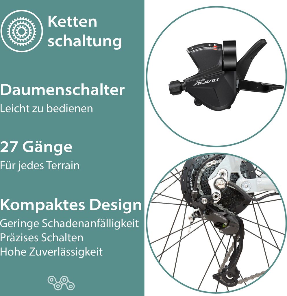 Tretwerk Commander Fully E Bike Mountainbike 175 - 190 cm Produktbild 5