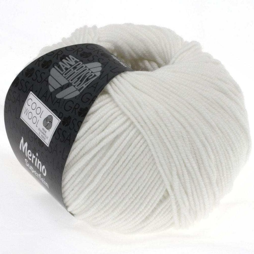 Lana Grossa - Cool Wool 0431 weiß Produktbild 