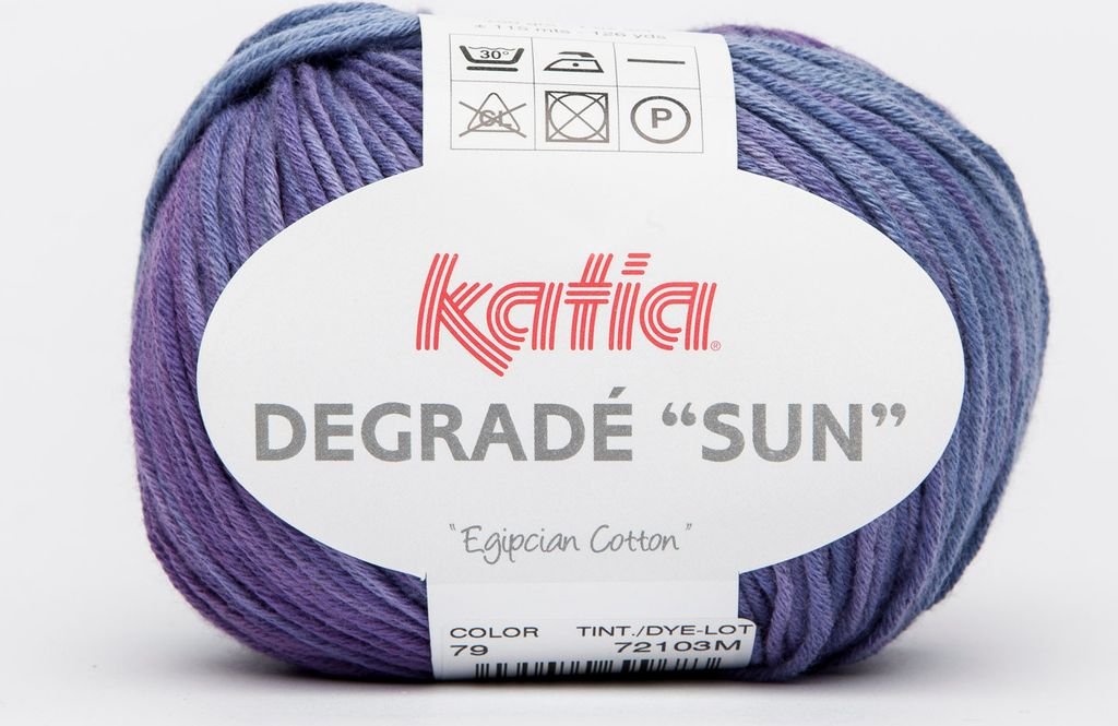 DEGRADE SUN, Verlaufsgarn aus  Baumwoll von Katia, Farbe Produktbild 