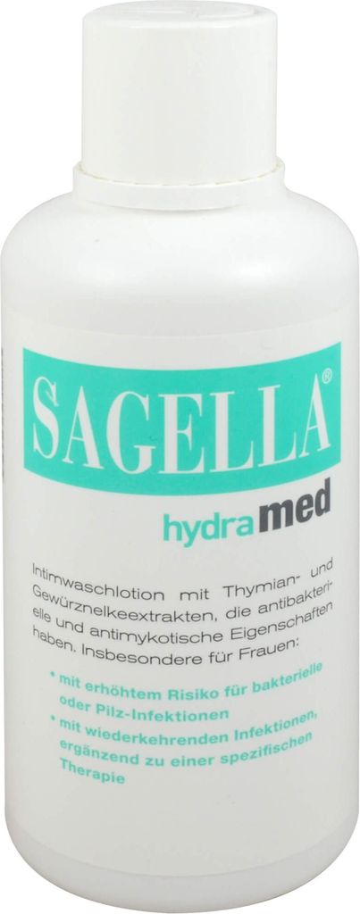 SAGELLA hydramed lotion de toilette intime antibactérienne, Image du produit 